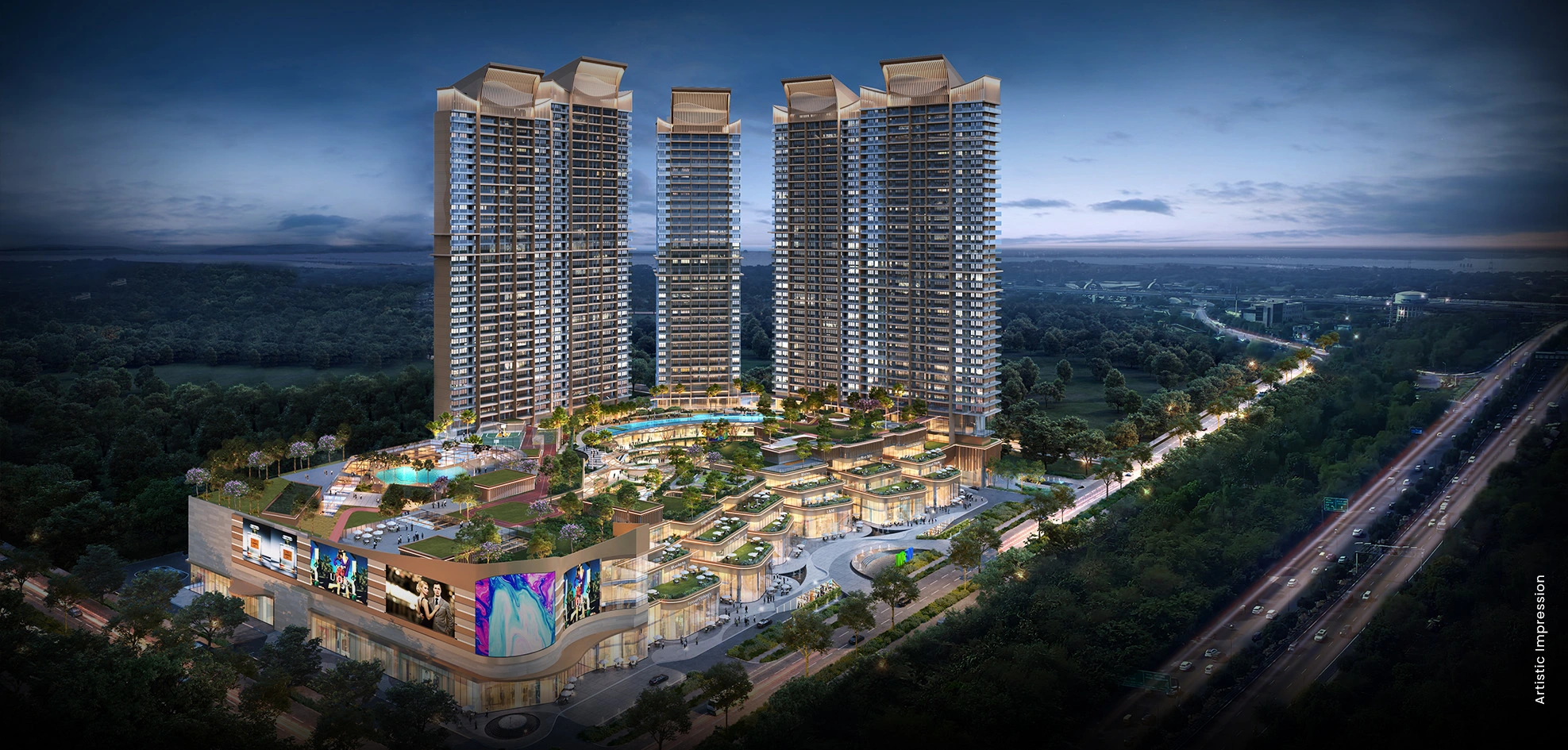 M3M The Cullinan||Sector 94, Noida